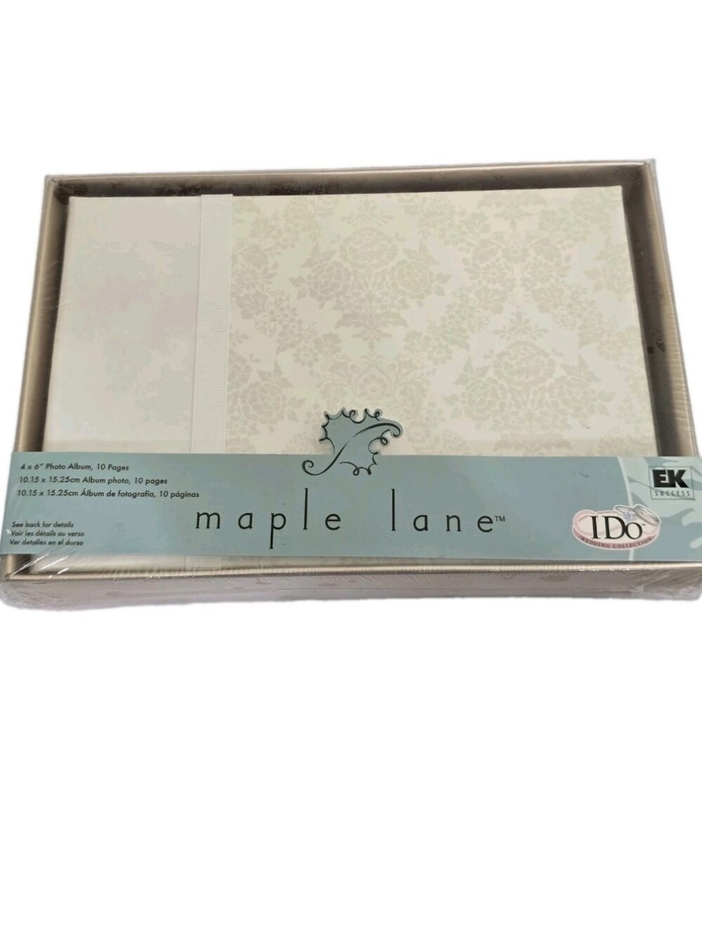 brand new vintage sealed EK MAPLE LANE 4" × 6" Wedding Photo Album 10 Pages